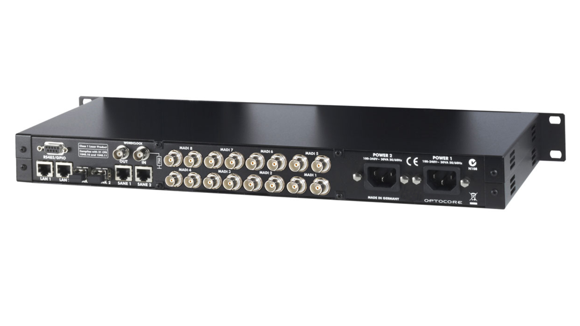 M8 - Optocore MADI switch with routing feature 2